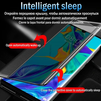 Zobrazenie Smart Flip puzdro pre Huawei Nova 3i Kryt Fundas Magnetické Kožené púzdra pre Huawei Nova3 som Nova3i INE-LX1 Telefón Etui Nova 3i