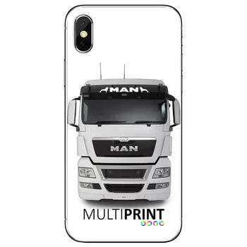 Pre Huawei P30 P40 P20 P7 P8 P9 P10 Lite Plus Pro 2016 2017 Mini Online Silikónové Telefón Prípade kamión MAN plagát