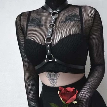 GAMPORL Sex Shop Pásy pre Ženy Kožené Podväzky Bondage Set Erotických Manželky Gotické Oblečenie Poppit Hry, Príslušenstvo, Exotické