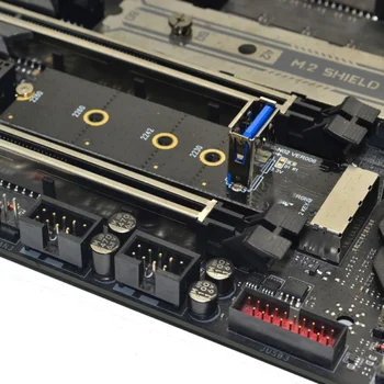 M. 2 PCIE Stúpačky Karty s Rozhraním USB NGFF PCI-E X16 Ťažba Karty Adaptéra NVME VGA Predlžovací Kábel 4Pin 6Pin Sata Pre Banské Banské