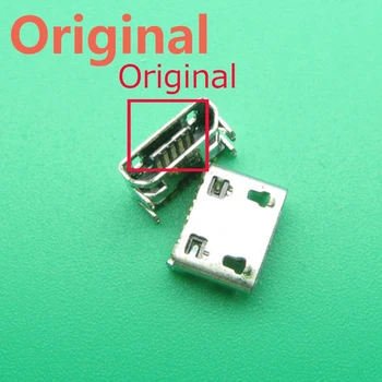 100ks/veľa Nových Mini Konektor Micro USB zástrčky dock Nabíjania Synchronizovať Portu pre SAMSUNG GALAXY AMP 2 SM-J120AZ J120A
