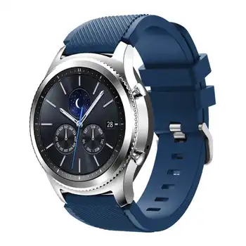 Horúce Výstroj s3 Hranici Klasické pásmo pre Samsung Galaxy Sledovať 46 mm remienok 22 mm silikónový náramok Huawei sledovať GT popruh S3 smartwatch