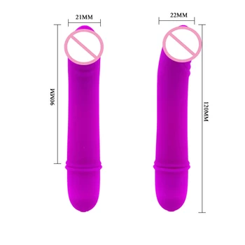 Mini Vibrador 10 Rýchlosť Silikónové Nepremokavé Bullet Dildo Vibrátor juguetes sexuales Sex Produkty Pre Ženy, Dospelých, Sexuálne Hračky