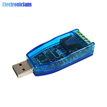 Izolované Priemyselné použitie USB na RS485 Komunikácia Modul 5V TELEVÍZORY Ochrana skratu Ochrana Automatické Prietok CH340E