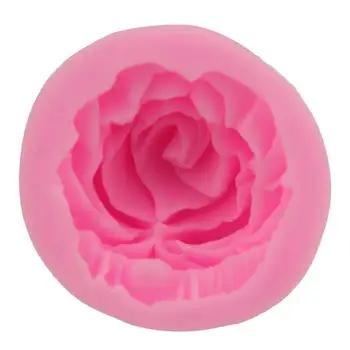 3d Ruže Kvet Tortu Formy Troch-dimenzionální Silikónové Formy Kvet Candy Cake Zdobenie Nástroje Čokoláda Formy Želé Pečenie Nástroje