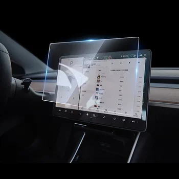 Tvrdené Sklo Film Pre Tesla Model 3 Y X Príslušenstvo Centrum Ovládanie Dotykovej Obrazovky Vodičov Na Obrazovku Film