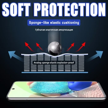 Hydrogel Fólia Pre Samsung Galaxy s rezacím zariadením S10 Plus S9 S8 Screen Protector S20 S21 S10e 5G S 9 8 10 e Poznámka 20 Ultra Poznámka: 8 10 9
