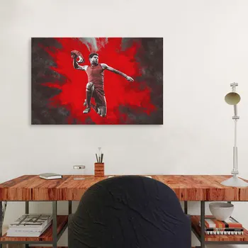 Steven Gerrard Zarámované Plátno na Stenu umeleckou Výzdobou vytlačí obývacia izba Domov spálňa decor Maľovanie na Drevený Rám Dekoratívne Obrázok