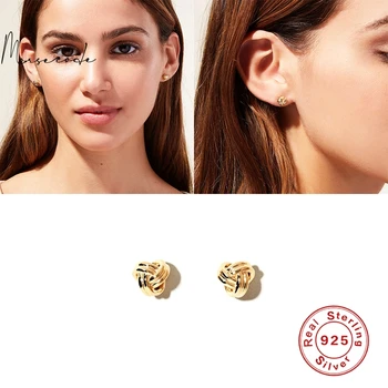MORSE Multi Style Nezvyčajné Náušnice Pre Ženy/Teens Ear Piercing Stud Náušnice Visieť Náušnice Strieborné S925 Šperky Jemné Šperky