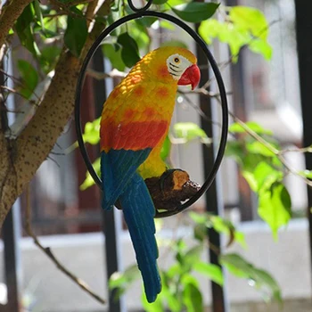 Simulácia Živice Papagáj Domáce Dekorácie, Remeselné Tvorivé Zvierat, Vtákov, Model Garden a Svadobné Dekorácie, Darčeky