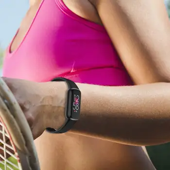 Mäkký Silikónový Pásik Na Zápästie Pre Fitbit Luxe Kapela Smart Hodinky Príslušenstvo Pre Fitbit Luxe Inteligentný Náramok Na Zápästie Nahradenie Pásma