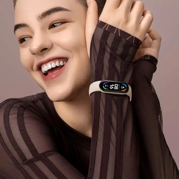 Pôvodný Xiao Zápästie Smart Príslušenstvo pre Mi Smart Band 6 NFC Smart Náramky