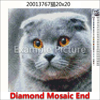 3D Diamond maľby Zvierat dievča jednorožec jeleň králik Plný Diamond výšivky cartoon slon panda Diamond mozaiky myši sova dieťa
