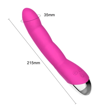 Ženská Masturbácia, Sexuálne Hračky pre Ženy Klitorisu Stimulátor G-bodu Masér AV Prútik Vibrátory Silné Vibrácie