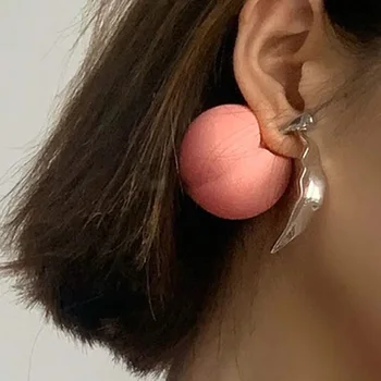 Y2K Peach Pink Tvarované Klincami Náušnice pre Ženy Živice Sladké Ročník Ovocie Charms Náušnice Šperky 90. rokoch Štýl, Priateľstvo Dary Nové