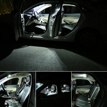 13x Canbus bez Chýb Interiérové LED Svetla Kit Balík rokov 2011-2016 BUICK REGAL Auto Príslušenstvo Mapu Dome batožinového priestoru Licencia Svetlo