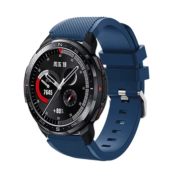 Pre Huawei Honor Sledovať GS Pro Silikónové Watchband Popruh Nahradenie 22 mm Sledovať Kapela Popruh pre Huawei Sledovať GT2 Pro Náramok